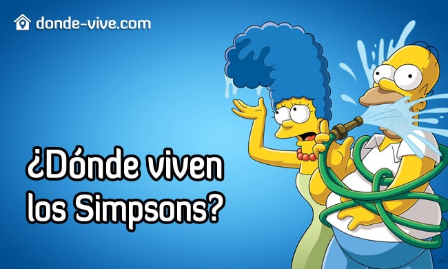 ¿Dónde viven los Simpson?